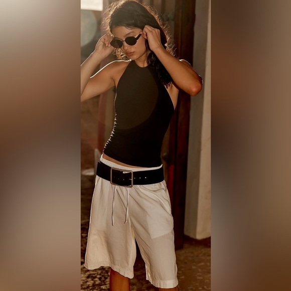 Free People Saylor Poplin Pull On Shorts NWT - Picture 3 of 6